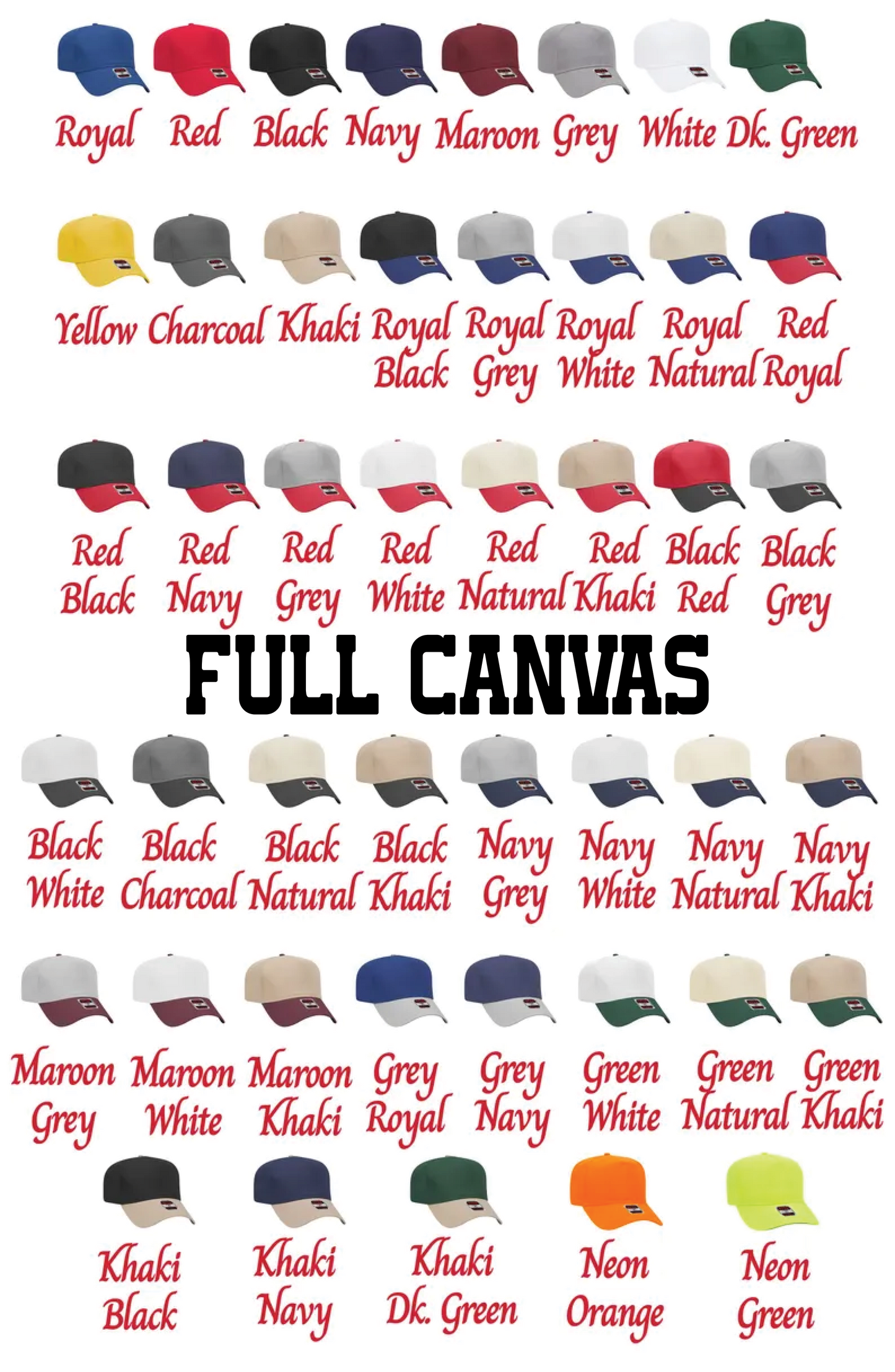 Upside Down Embroidered Trucker Hat