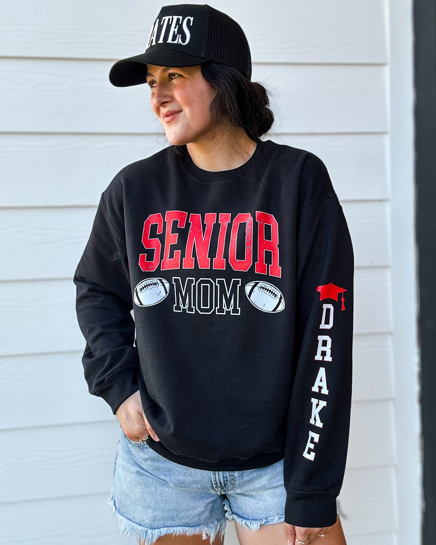 Senior Mom Custom Sweatshirt