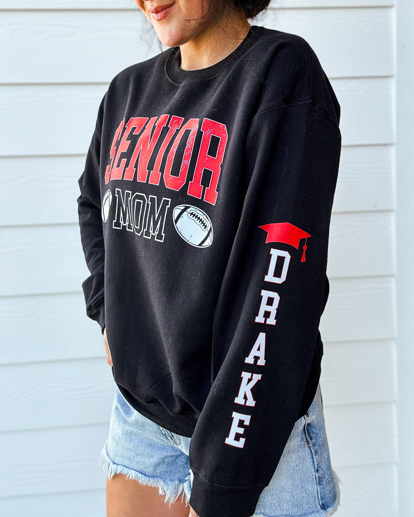 Senior Mom Custom Sweatshirt