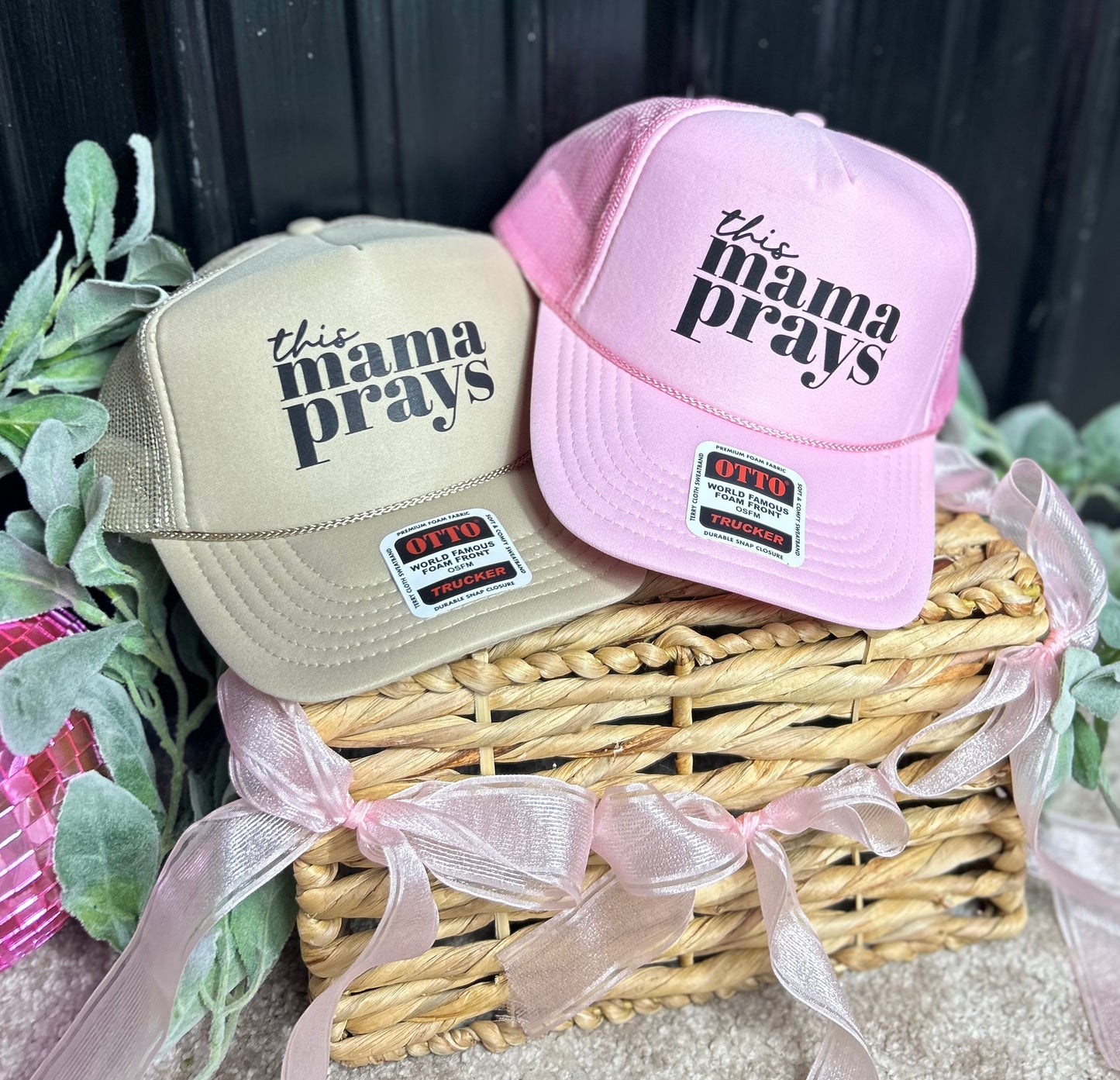 This Mama Prays Trucker Hat