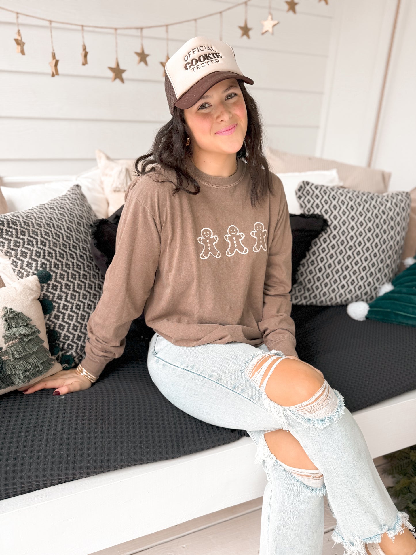 Official Cookie Tester- Christmas Trucker Hat