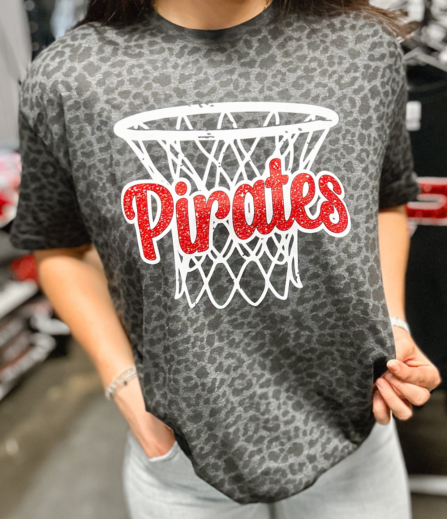 Pirates Basketball Graphic Tee