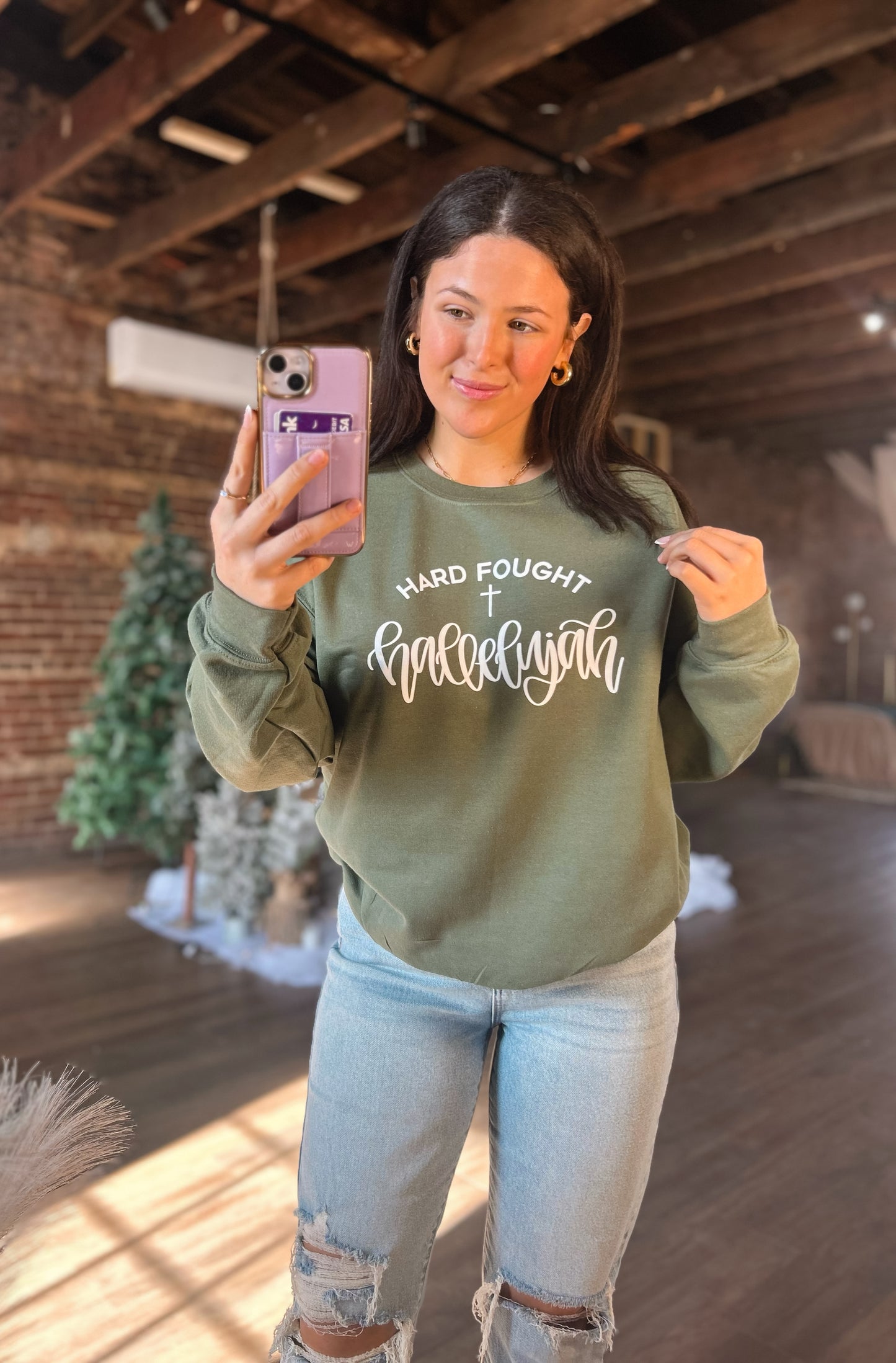 Hard Fought Hallelujah Sweatshirt