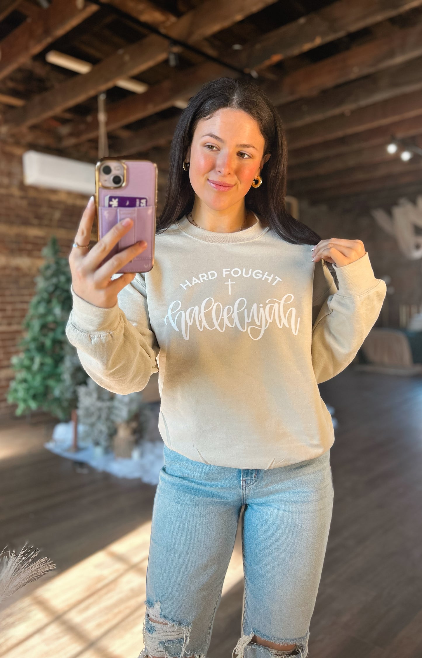 Hard Fought Hallelujah Sweatshirt