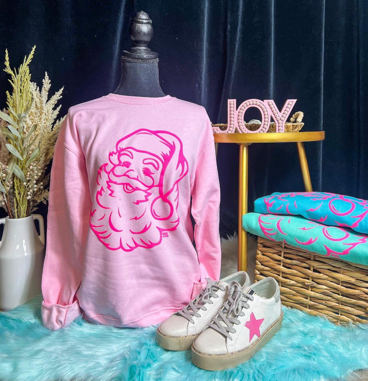 Santa Puff Sweatshirt