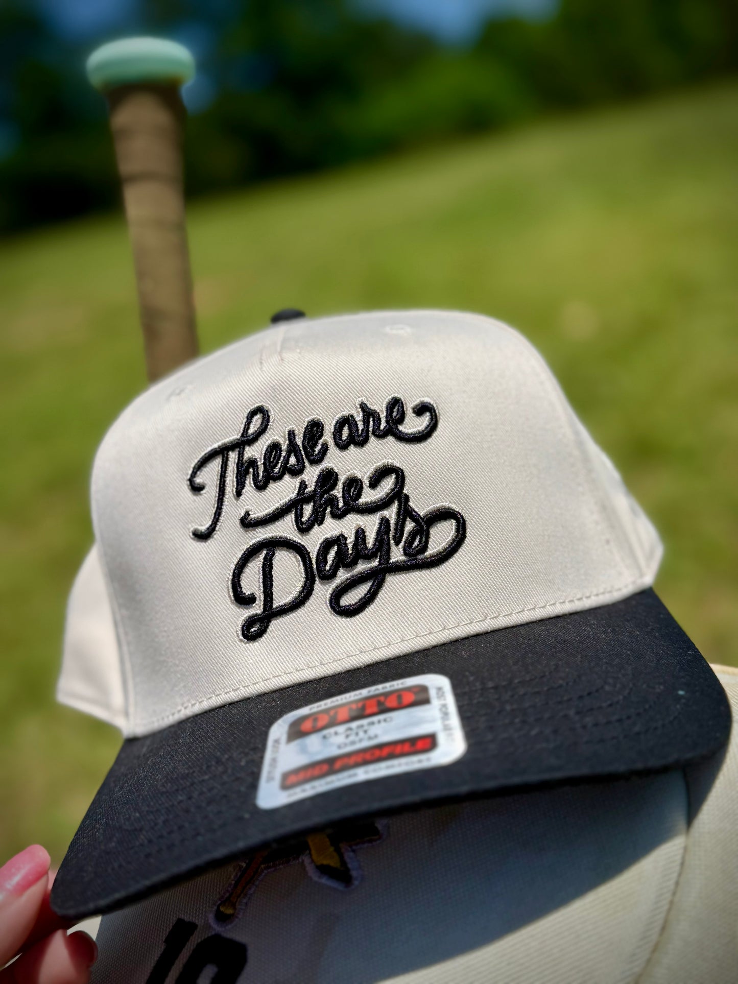 These Are the Days Baseball Trucker Hat