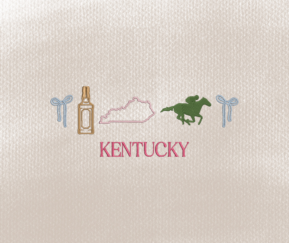 Kentucky Icon Embroidery Design