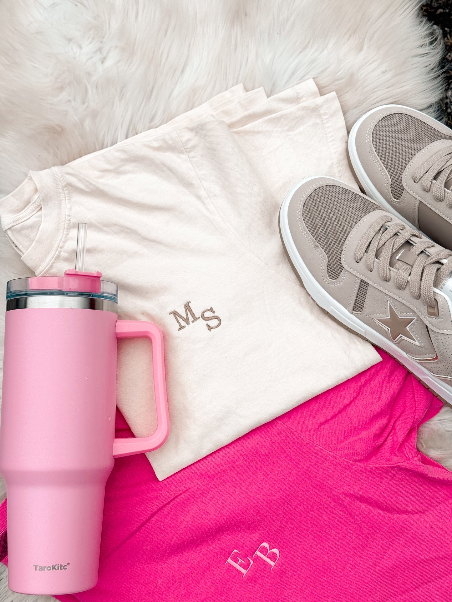 Less is more Monogram Tee