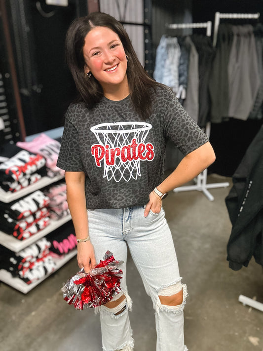 Pirates Basketball Graphic Tee