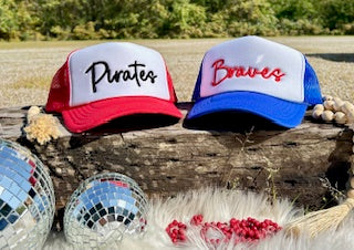 Team Puff Embroidery Trucker Hats