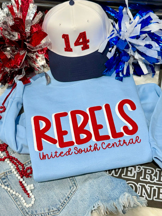 Double Appliqué Team Sweatshirt